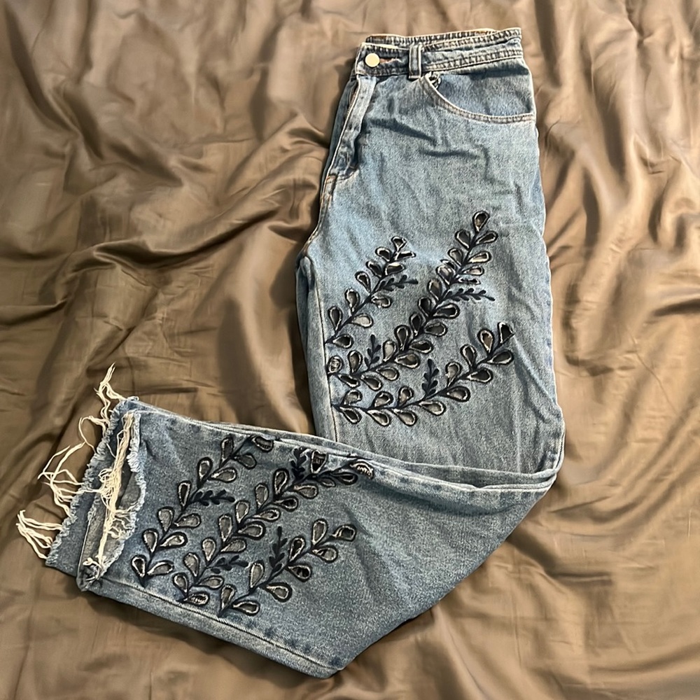 Honey belle cut out denim